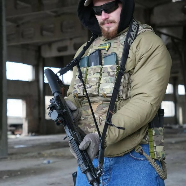 Оружейный ремень RAGNAROK "KRAKEN" Gen.2 Carbine (Трехточечный) Черный