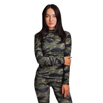 Женский Рашгард GIG Military. Tiger Stripes Camo XL