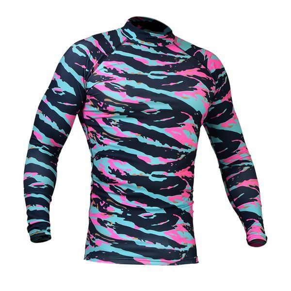 Чоловічий Рашгард GIG Military. Tiger Stripe Miami 2XL