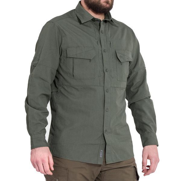 Тактична сорочка Pentagon Plato Long Sleeve - Camo Green XL