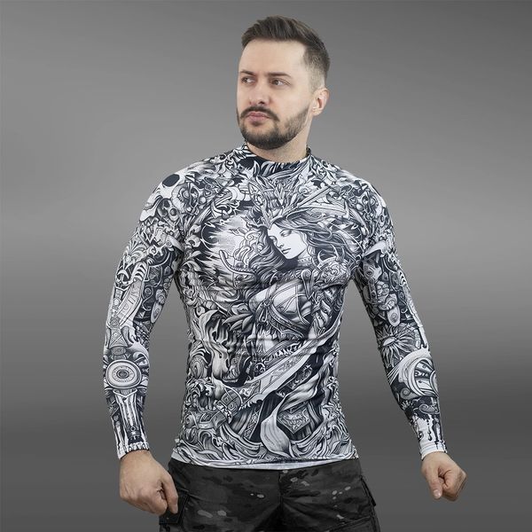Чоловічий Рашгард GIG Military. Валькірія 2XL