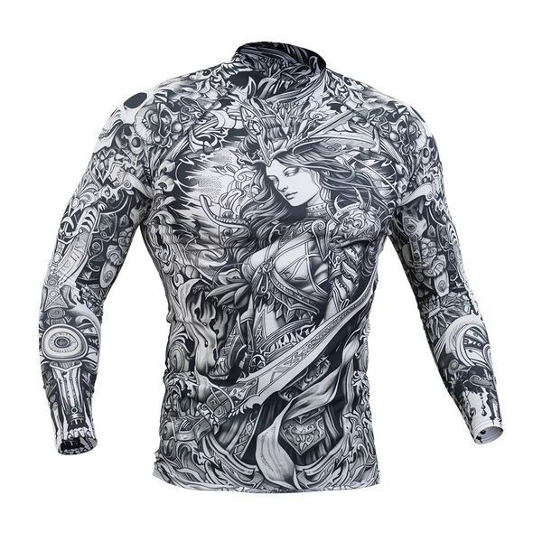 Чоловічий Рашгард GIG Military. Валькірія 2XL