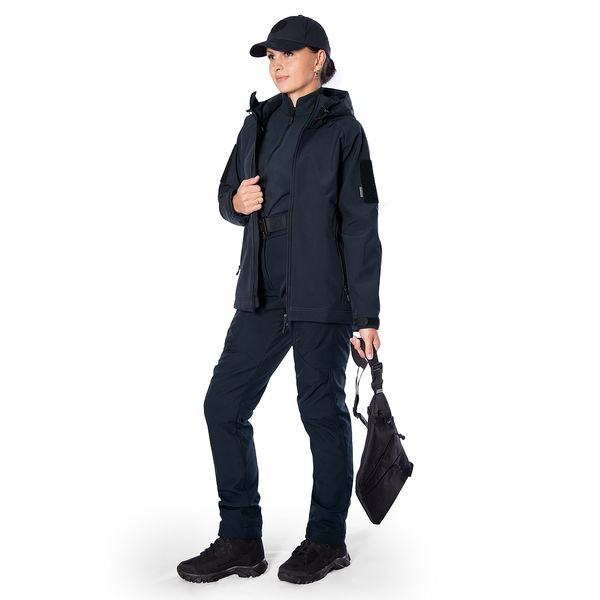 Женская куртка Pani SoftShell Темно-синяя 3XL
