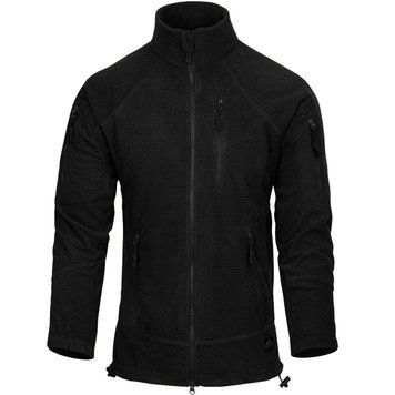 Флісова кофта Helikon Alpha Tactical - Black Medium