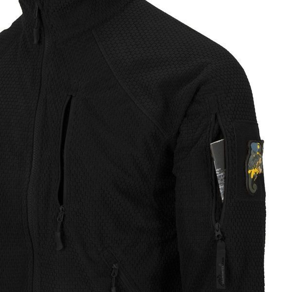 Флисовая кофта Helikon Alpha Tactical - Black Medium