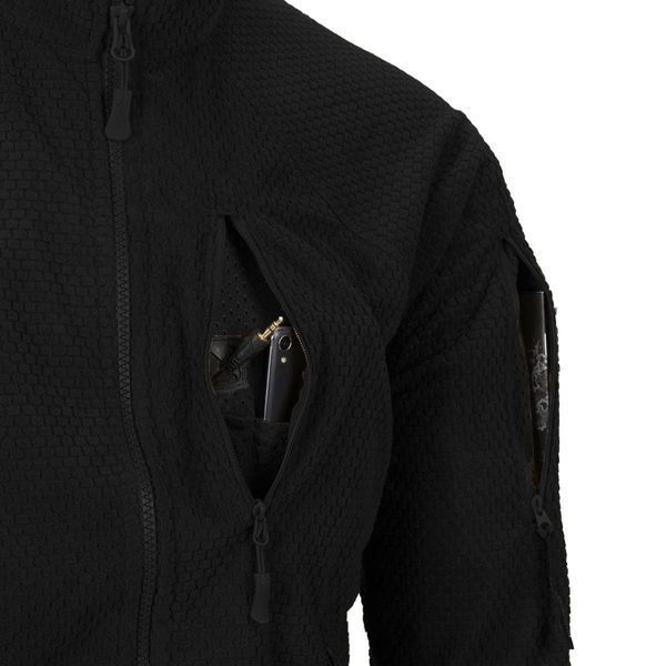 Флисовая кофта Helikon Alpha Tactical - Black Medium