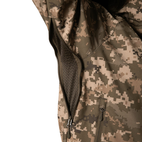 Женская куртка Pani SoftShell Пиксель XS
