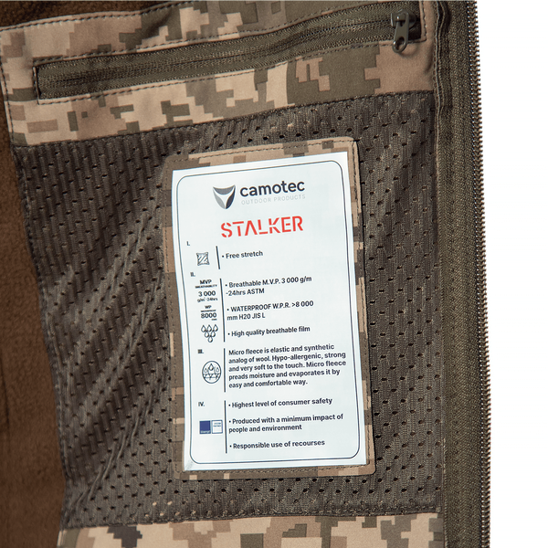 Женская куртка Pani SoftShell Пиксель XS