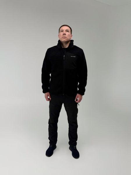Флисовая кофта шерпа Pentagon SUMMIT SHERPA FLEECE Черная X-Large
