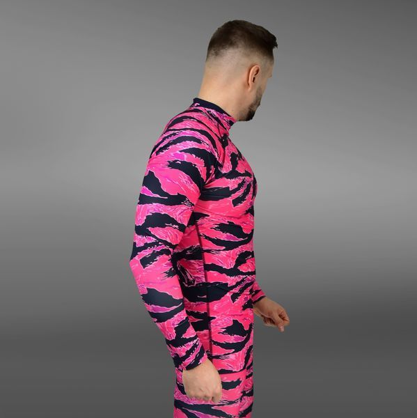 Чоловічий Рашгард GIG Military. Tiger Stripe Pink M