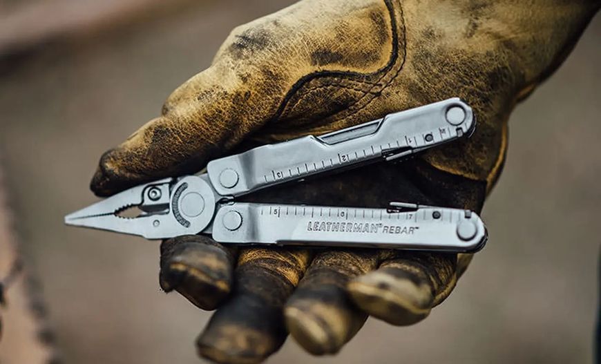 Мультиінструмент Leatherman Rebar, картонна коробка, синтетичний чохол