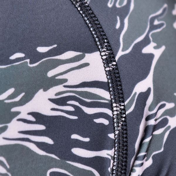 Женский Рашгард GIG Military. Black Tiger Stripes Camo 2XL
