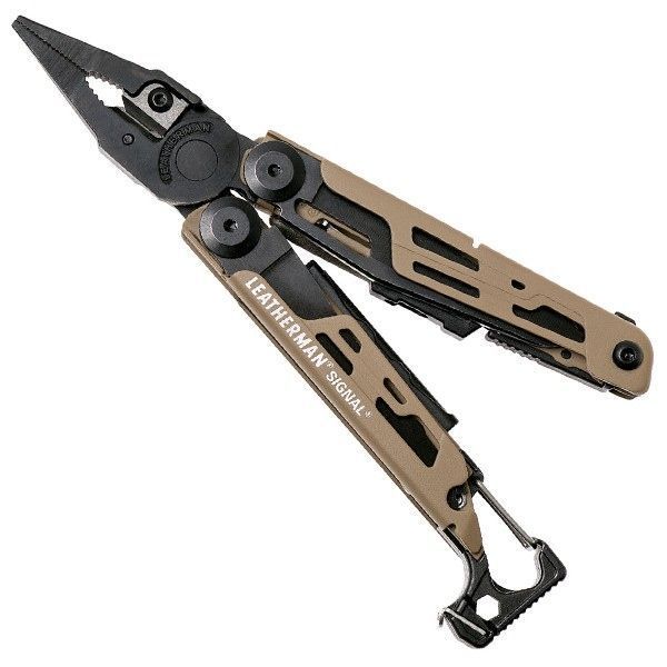 Мультиинструмент Leatherman Signal Coyote, нейлоновый чехол