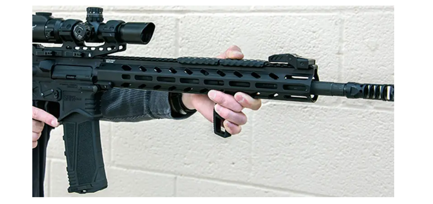 Упор Leapers Ultra Slim. M-LOK. Matte black