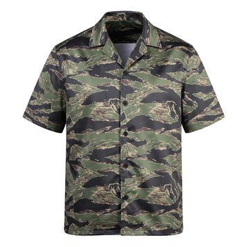 Гавайская рубашка GIG Surf. Tiger Stripes Camo M