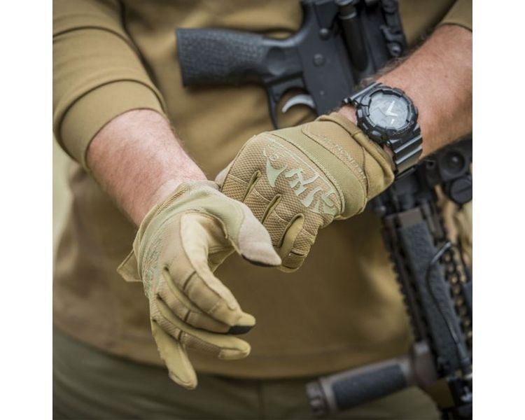 Перчатки Helikon Range Tactical - Coyote/Adaptive Green М Regular