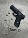 Брелок "Пистолет Glock" Черный