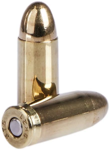Патрон STS Subsonic кол. 9x21 мм пуля FMJ 158 гр (10.24 г) латунная гильза