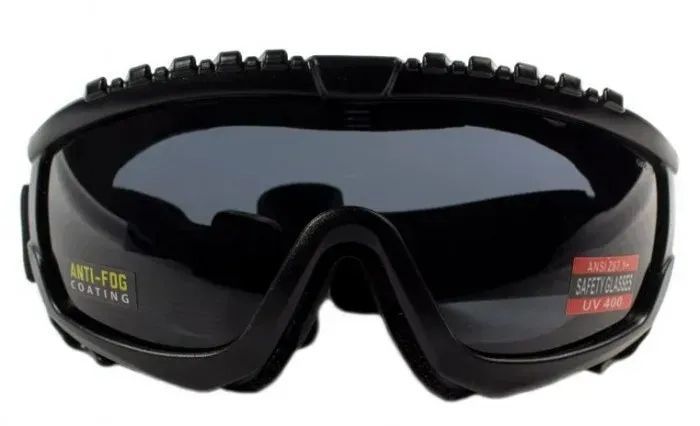 Окуляри захисні Global Vision Ballistech-1 (gray) Anti-Fog, сірі