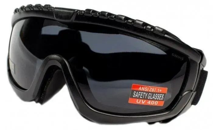 Окуляри захисні Global Vision Ballistech-1 (gray) Anti-Fog, сірі