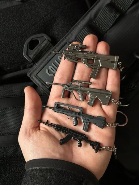 Брелок "АК12" Черный