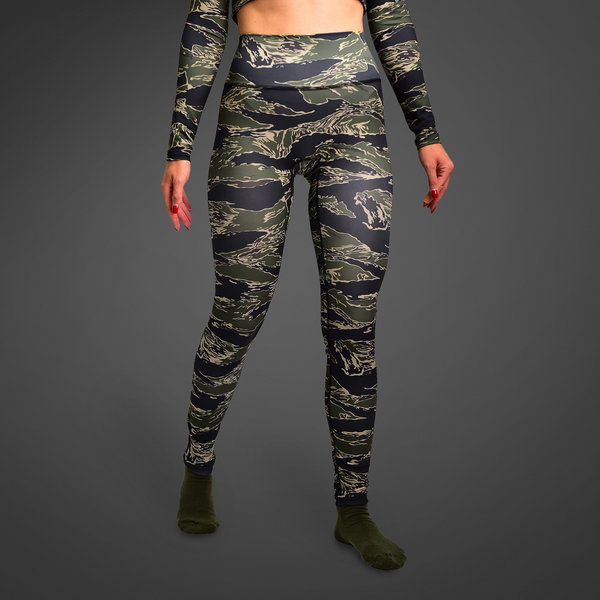 Женские лосины GIG Military. Tiger Stripes Camo XS