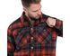 Сорочка Helikon Winter Warden Long Sleeve - Slate Crimson Plaid М Regular