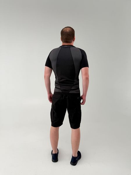 ФУТБОЛКА АНТИБАКТЕРІАЛЬНА PLEXIS T-SHIRT чорний L-3XL