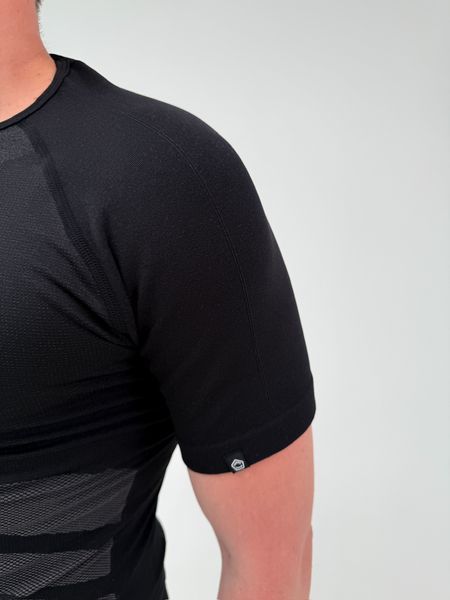 ФУТБОЛКА АНТИБАКТЕРІАЛЬНА PLEXIS T-SHIRT чорний L-3XL