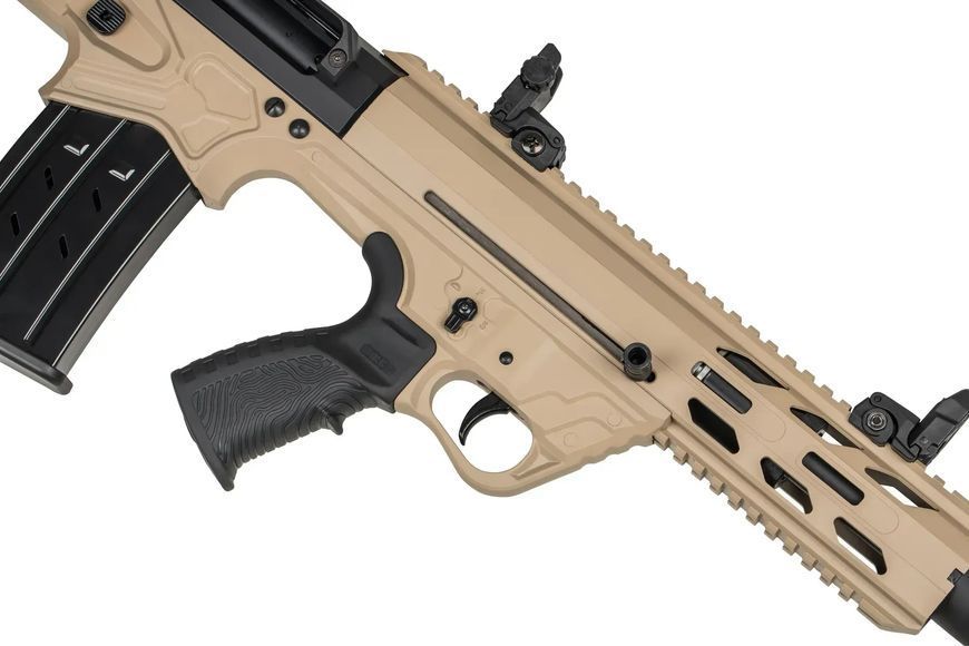Рушниця BARAK MT-99XS Bullpup 12 калібру зі стволом 22.4 дюймів. Desert Sand-Black