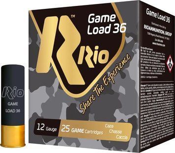 Патрон RIO Game Load-36 FW Фетровий пиж (без контейнера) кал. 12/70 дріб №0 (4.25 мм) наважка 36 г