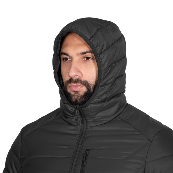 Легкий Пуховик Storm Hood 2.0 Чорний XS