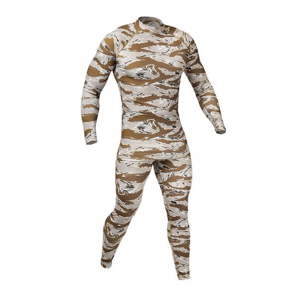 Чоловічий Рашгард GIG. Tiger Stripe Desert M