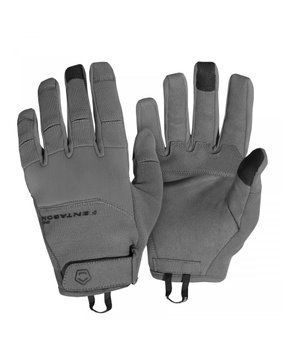 Тактические перчатки Pentagon Mongoose - Wolf Grey L