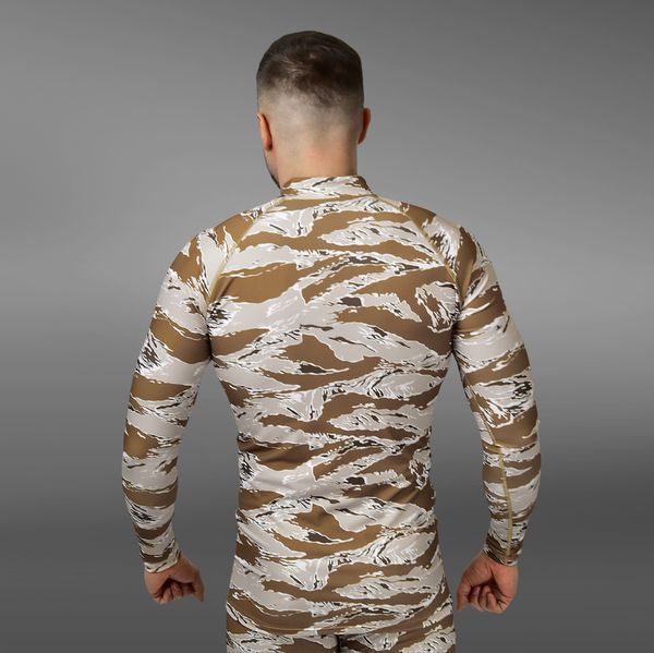 Чоловічий Рашгард GIG Military. Tiger Stripe Desert XL