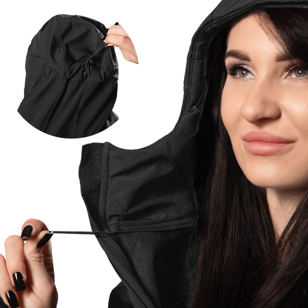 Женская куртка Pani SoftShell Черная XL