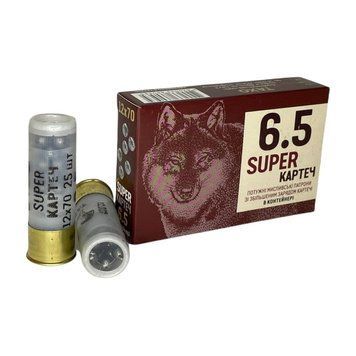 Патрон ТАХО SUPER КАРТЕЧЬ к.12/70, контейнер