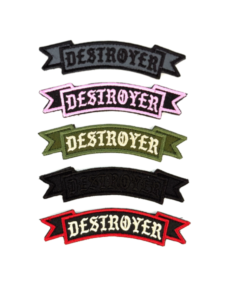 Таб-патч "Destroyer" розовый