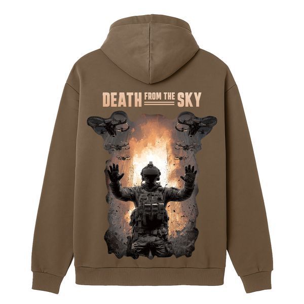 Худи Death from the Sky. Койот M