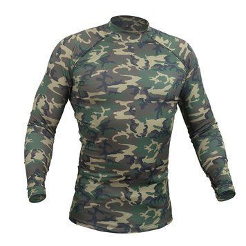 Мужской Рашгард GIG Military. Woodland Camo M
