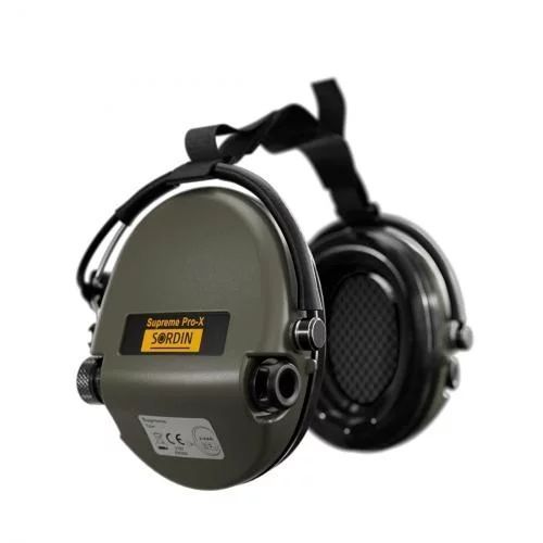 Навушники активні Sordin "Supreme Pro-X Green Neckband" Green