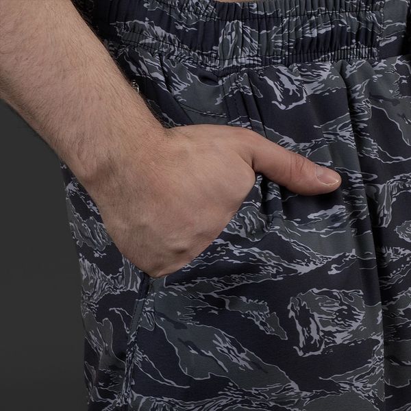 Шорты GIG Easy. Black Tiger Stripes Camo XL