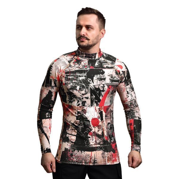 Чоловічий Рашгард GIG Military. Bushido 2XL