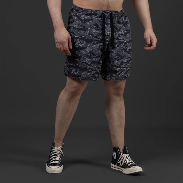 Шорты GIG Easy. Black Tiger Stripes Camo XL