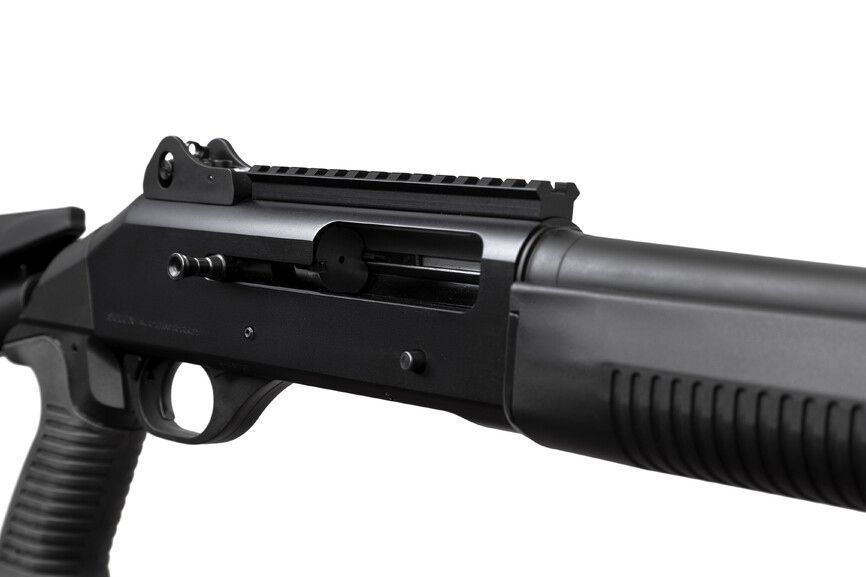 Рушниця гладкоствольна TAC-12 Black 12 кал. 18,5" Telescopic Stock з кейсом