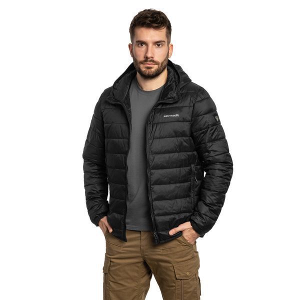 Куртка Pentagon Aurora 2.0 Puffer Hooded - Black 2XL