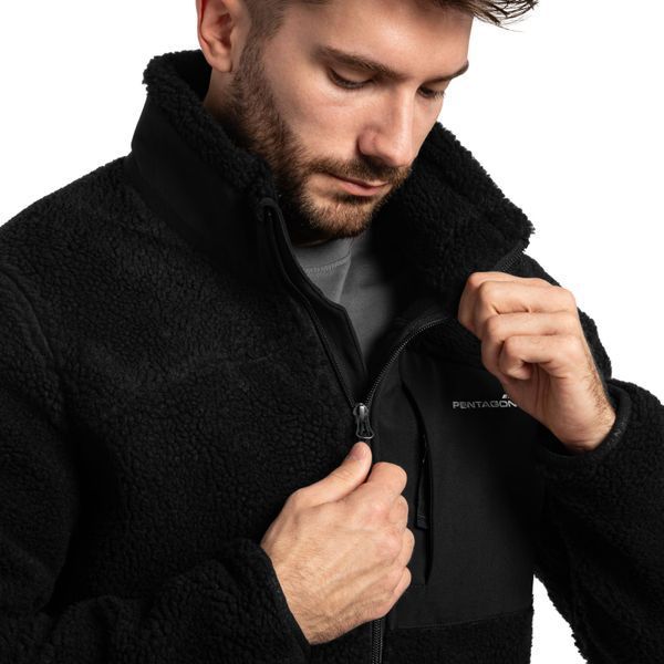 Флисовая кофта Pentagon Summit Sherpa Fleece - Black S