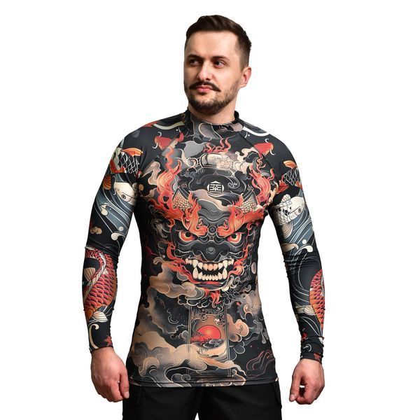 Чоловічий Рашгард GIG Military. Irezumi 2XL