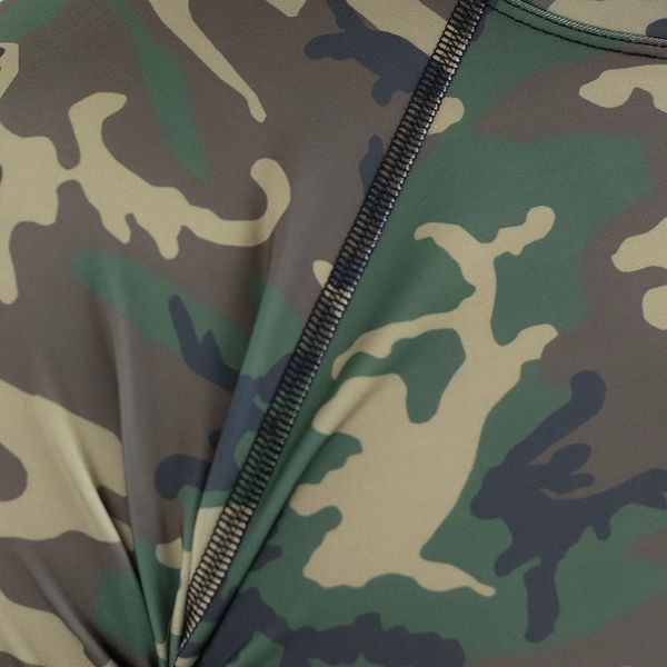 Чоловічий Рашгард GIG Military. Woodland Camo 3XL