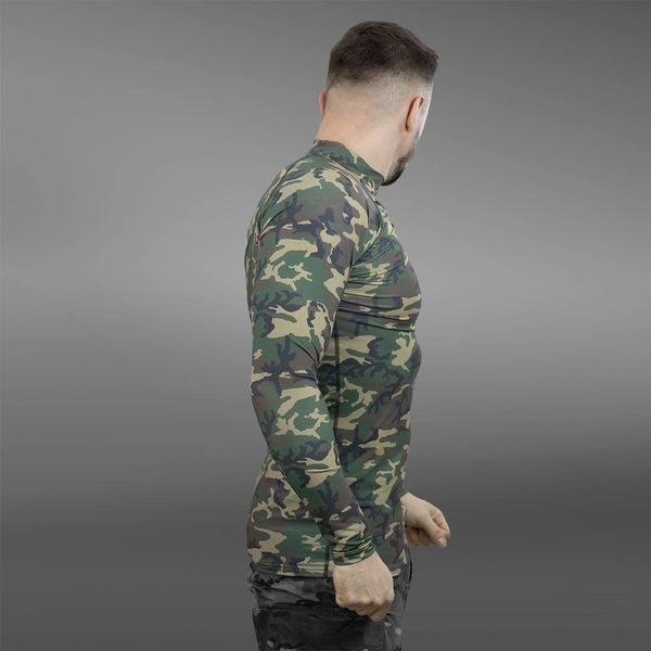 Чоловічий Рашгард GIG Military. Woodland Camo 3XL